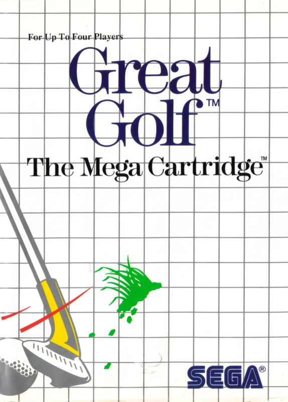 Great Golf box art for Sega Master System